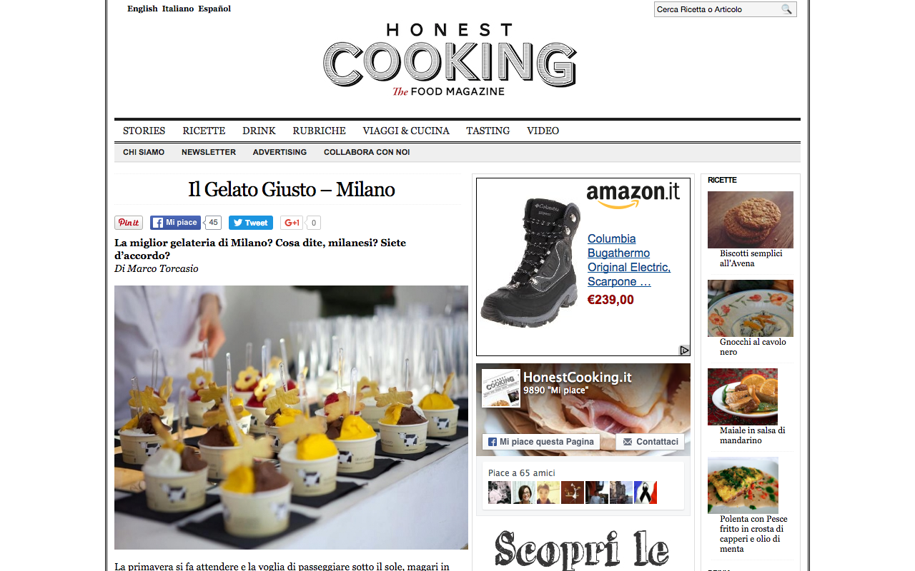 Honest Cooking