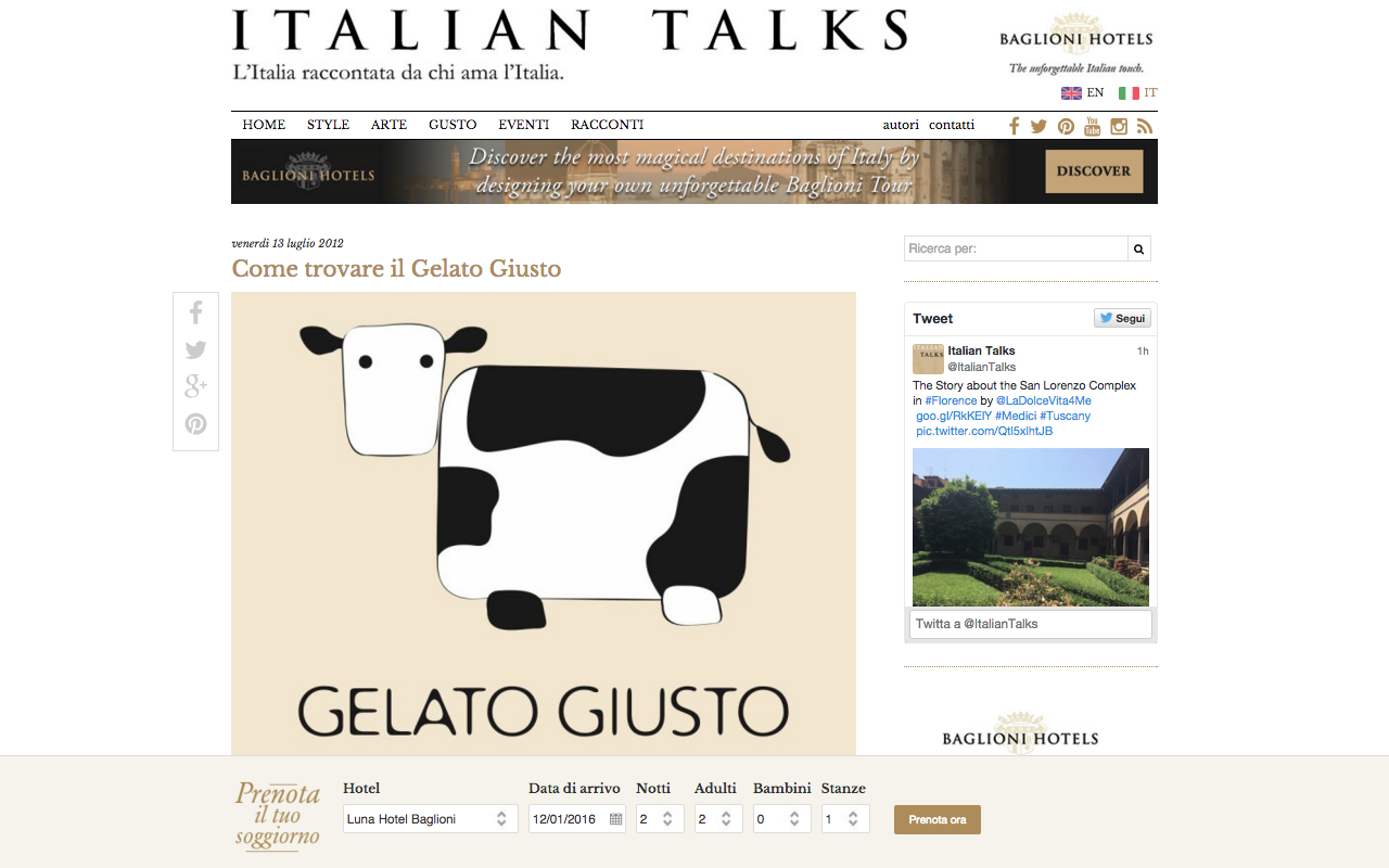 Italian Talks