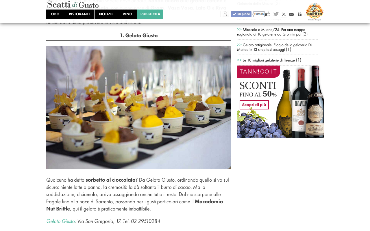 Scatti di Gusto
